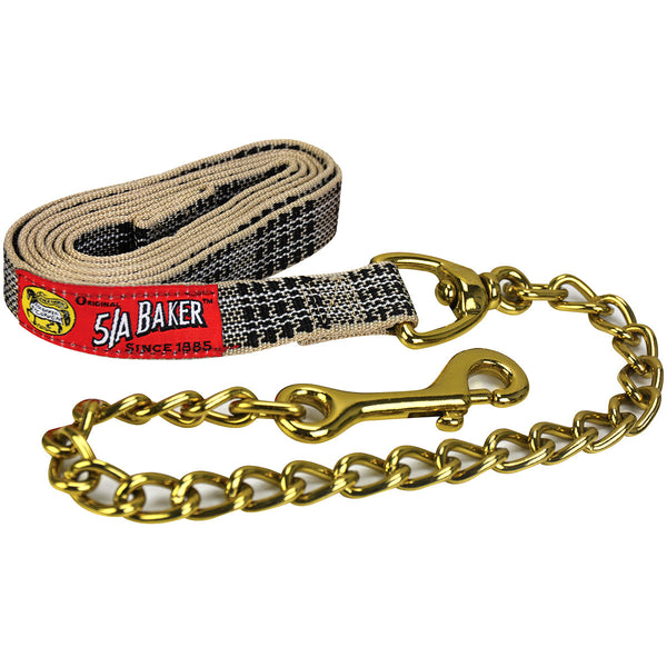 5/A Baker Plaid Lead with Chain